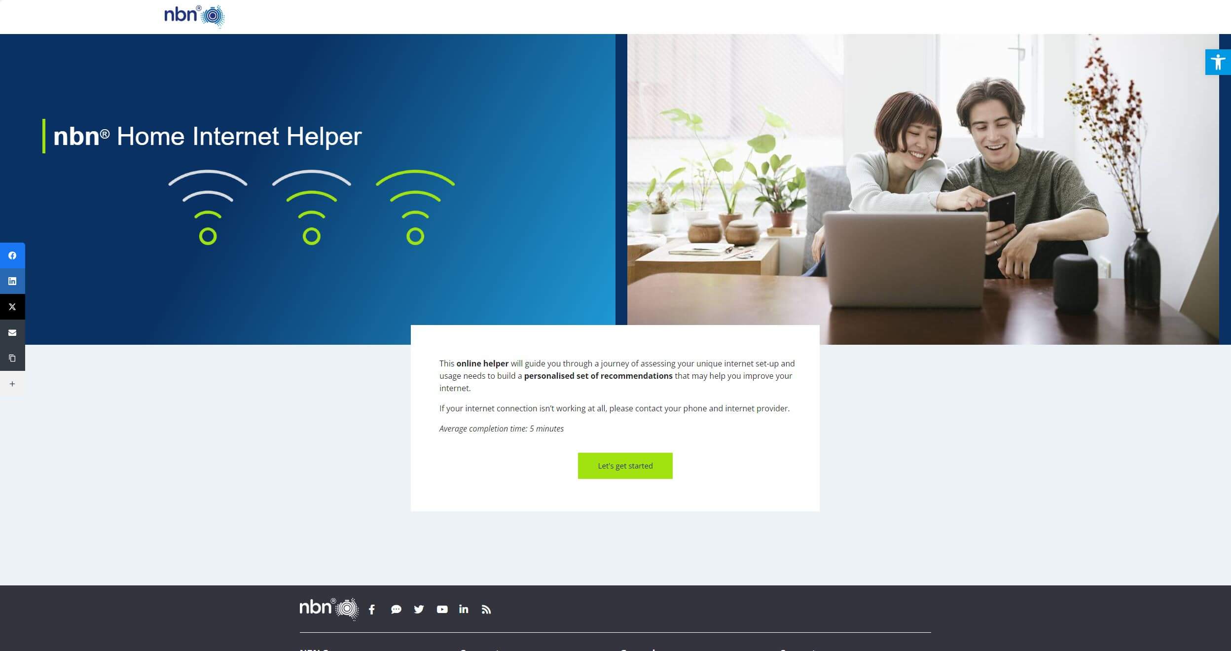 nbn® home internet helper