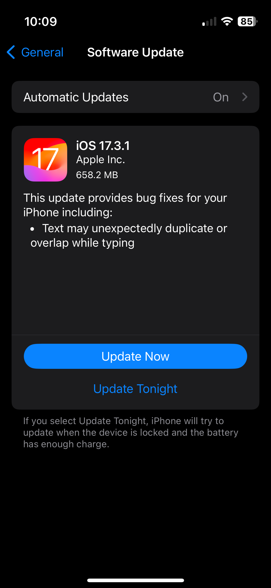 iphone setting
